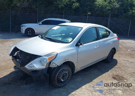 2017 Nissan Versa 1.6 Sv из США, поврежденный, VIN 3N1CN7AP6HK467143